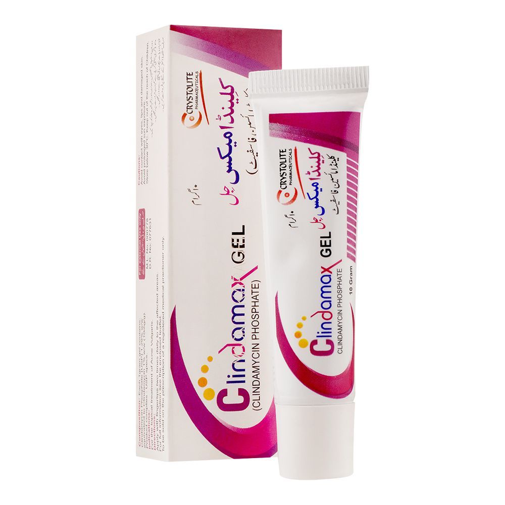 Crystolite Pharmaceuticals Clindamax Gel, 10g