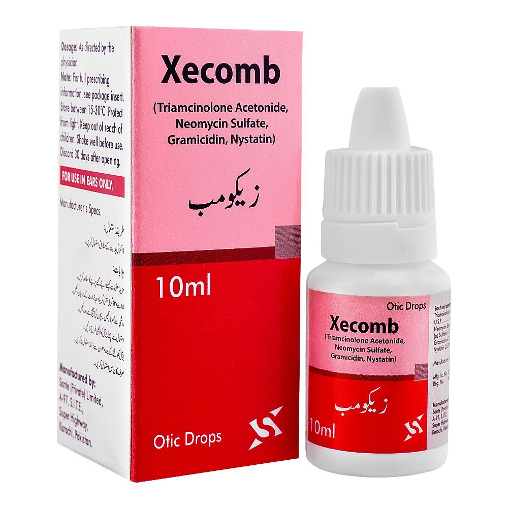 Sante Pharma Xecomb Ear Drops, 10ml