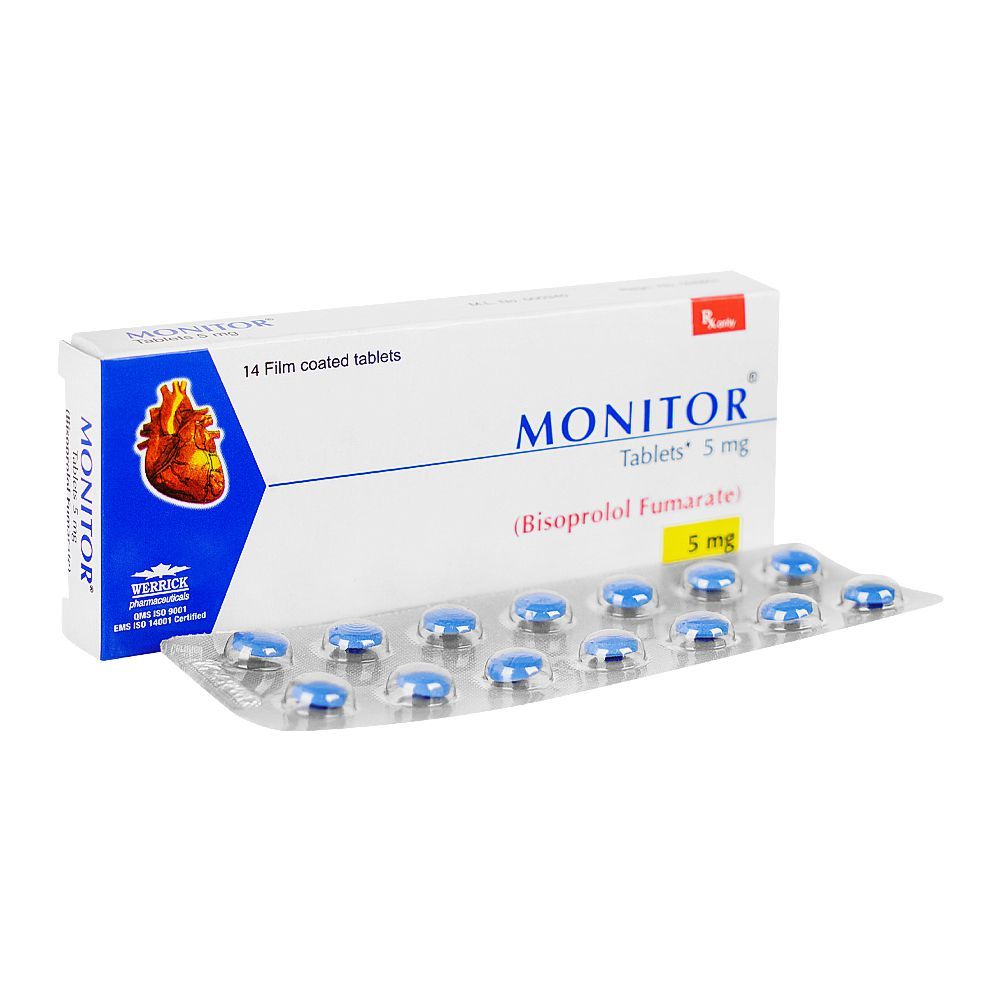 Monitor Tablets, 5mg, Box (14 Tablets)