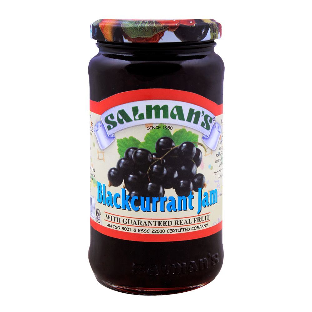 Salmans Blackcurrant Jam 450g