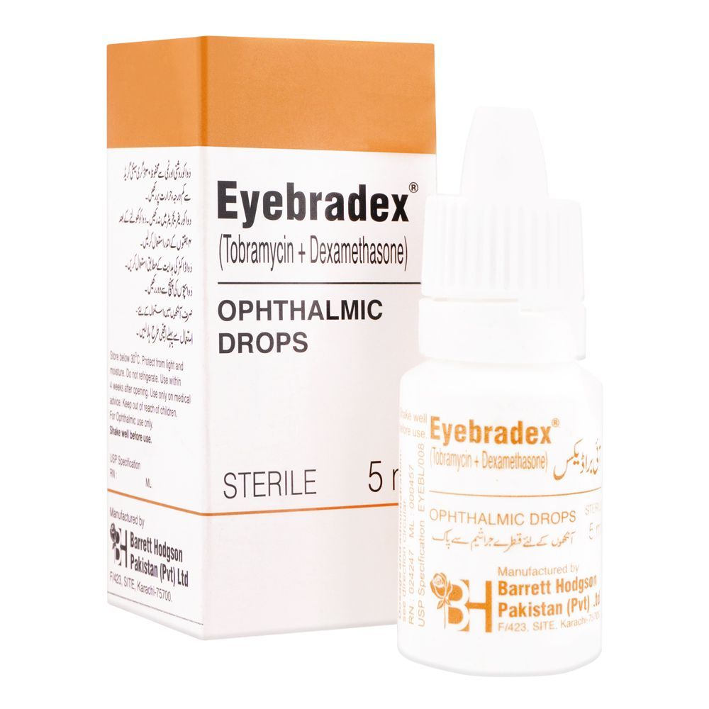 Barrett Hodgson Eyebradex Ophthalmic Drops, 5ml