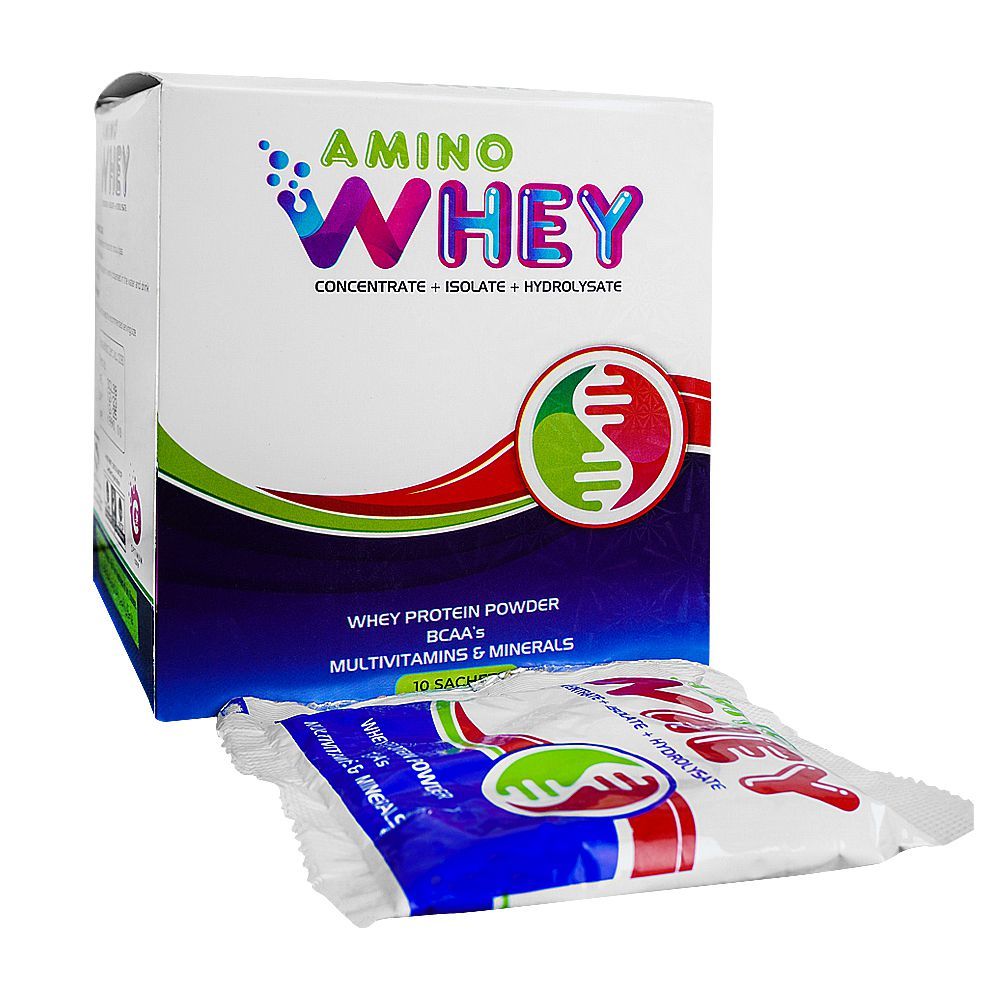 Sois Life Sciences Amino Whey Dietry Supplement, 10-Pack