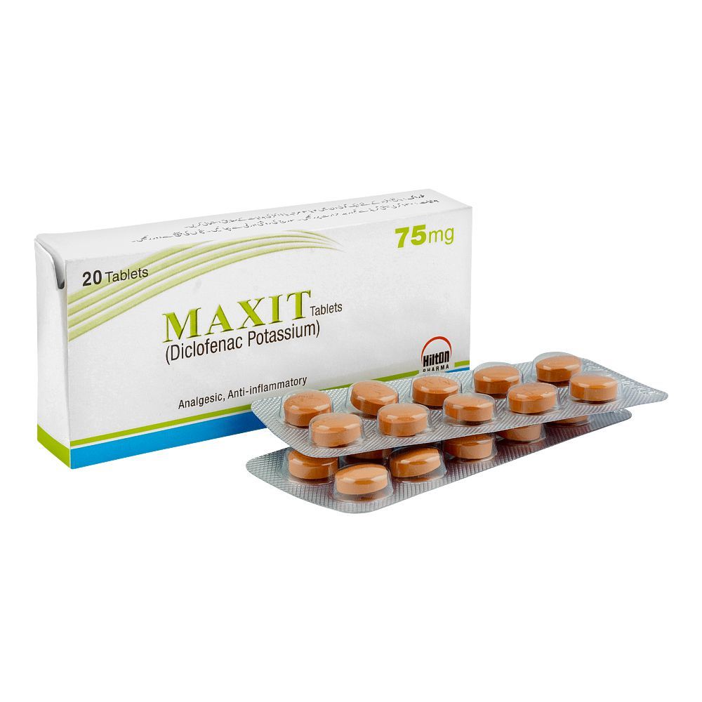 Hilton Pharma Maxit Tablet, 75mg, 20-Pack