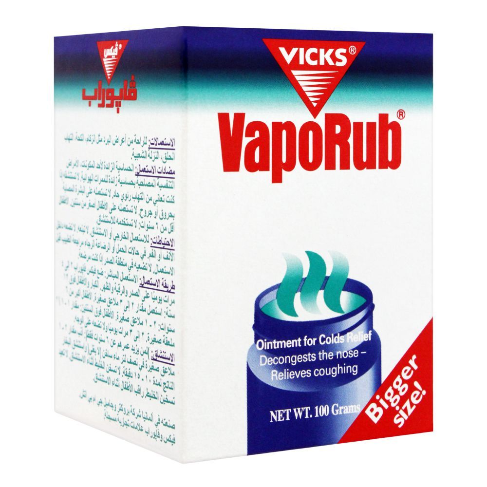 Vicks Vaporub, Imported, 100g