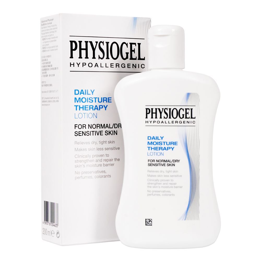 Physiogel Daily Moisture Therapy Lotion, For Normal Dry and Sensitive Skin, 200ml