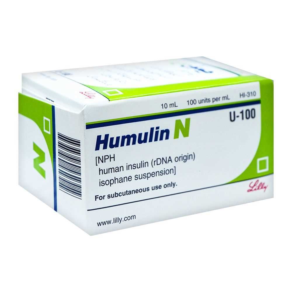 Eli Lilly Humulin N, 10ml