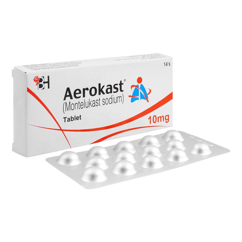 Barrett Hodgson Aerokast Tablet, 10mg, 14-Pack