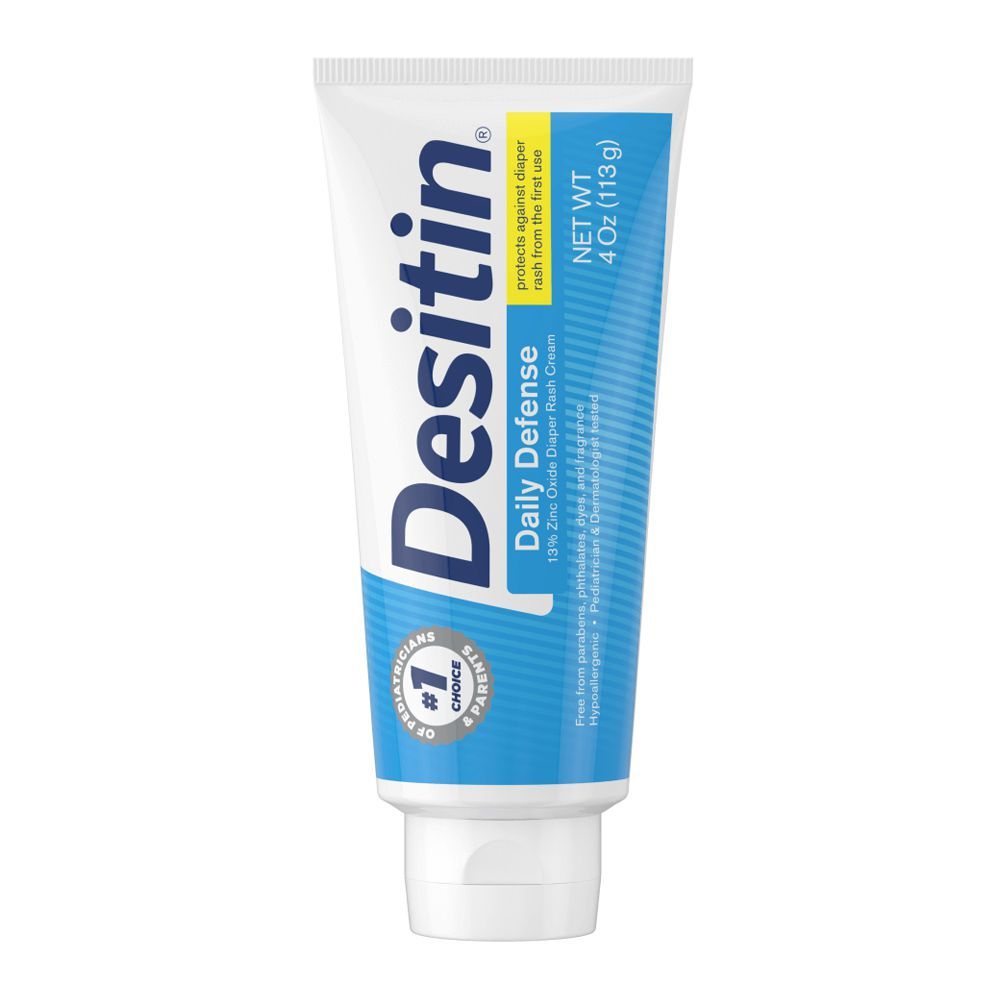 Desitin Daily Defense 13% Zinc Oxide Diaper Rash Cream, 113g