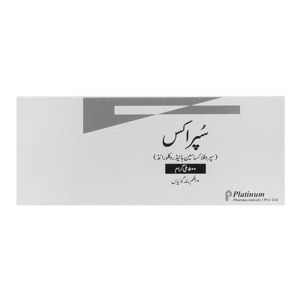 Purchase Platinum Pharmaceuticals Suprox Tablet, 500mg, 10-Pack Online ...