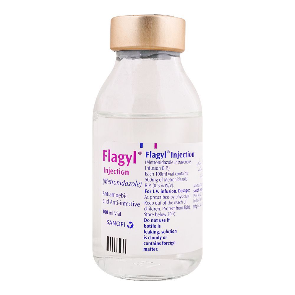 Sanofi-Aventis Flagyl Injection, 100ml Vial