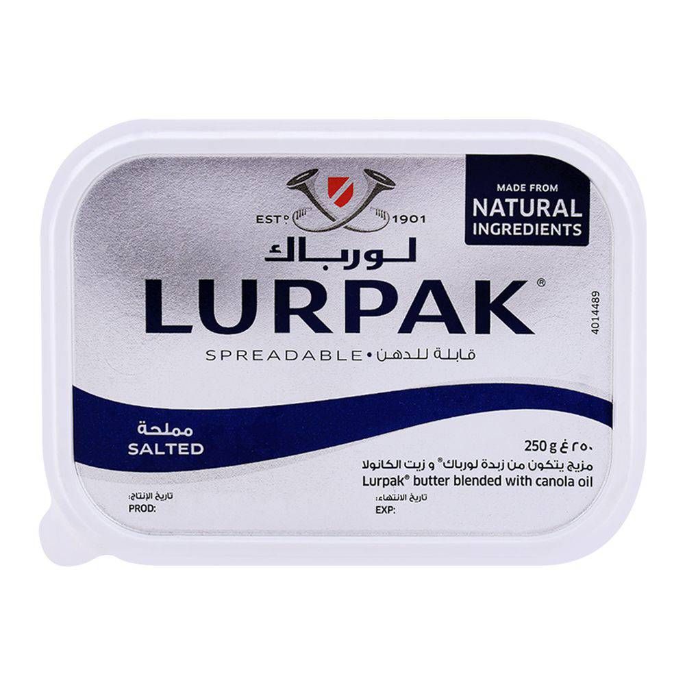 Lurpak Salted Spreadable Butter 250g