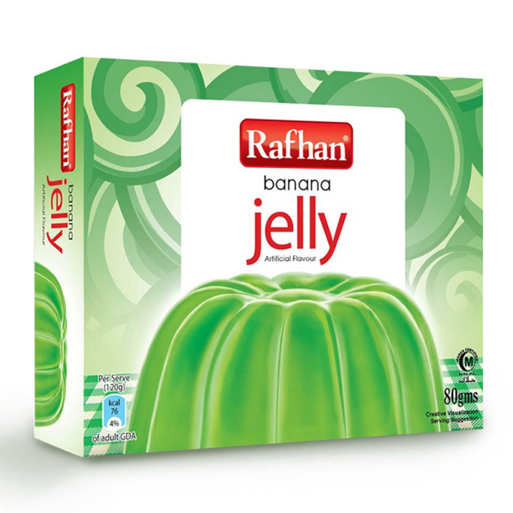 Rafhan Banana Jelly Powder 80g