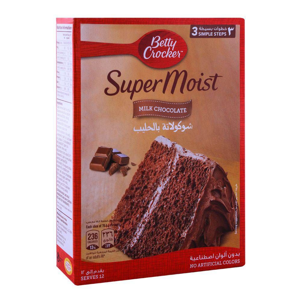 Betty Crocker Super Moist Milk Chocolate 500g