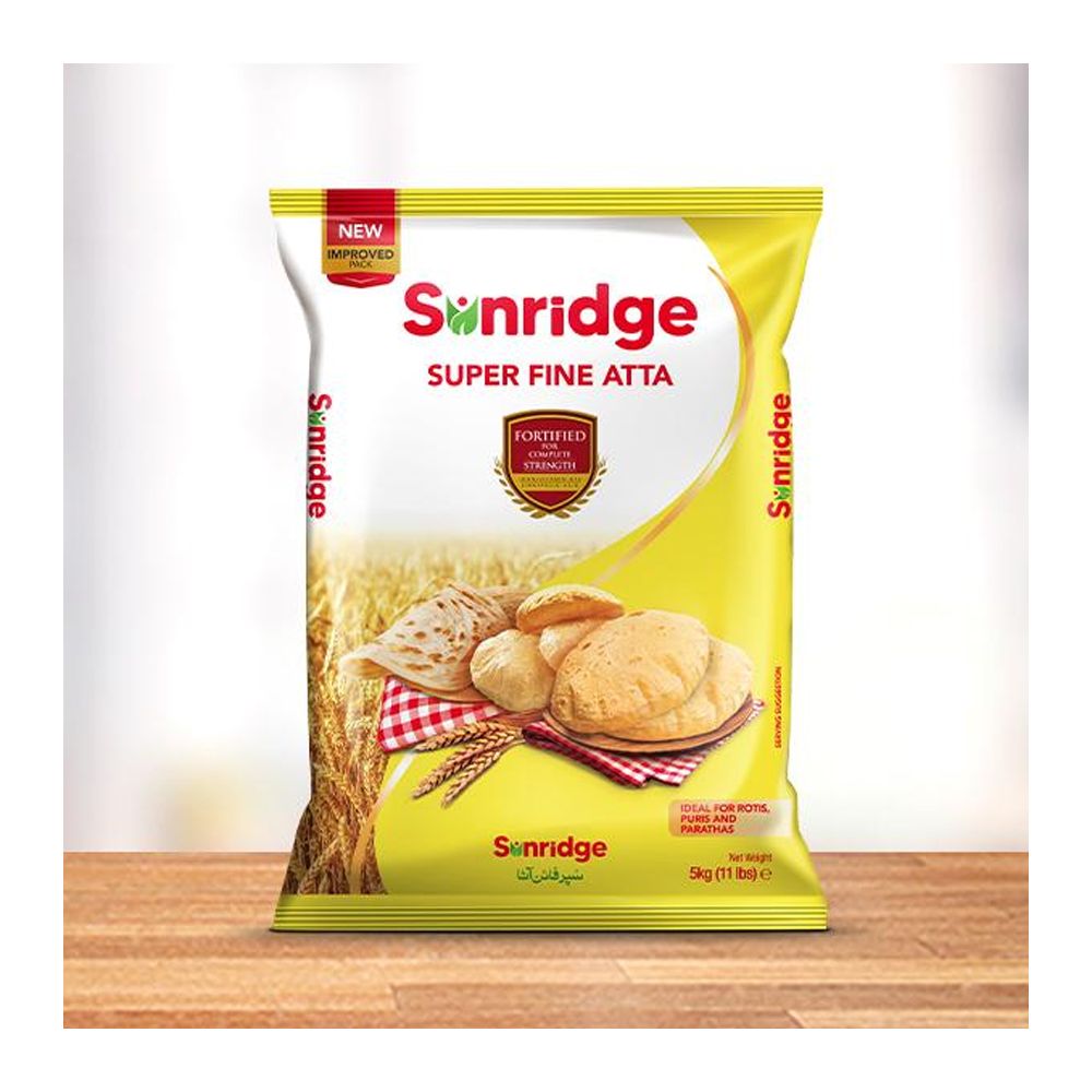 Sunridge Super Fine Atta, 5Kg