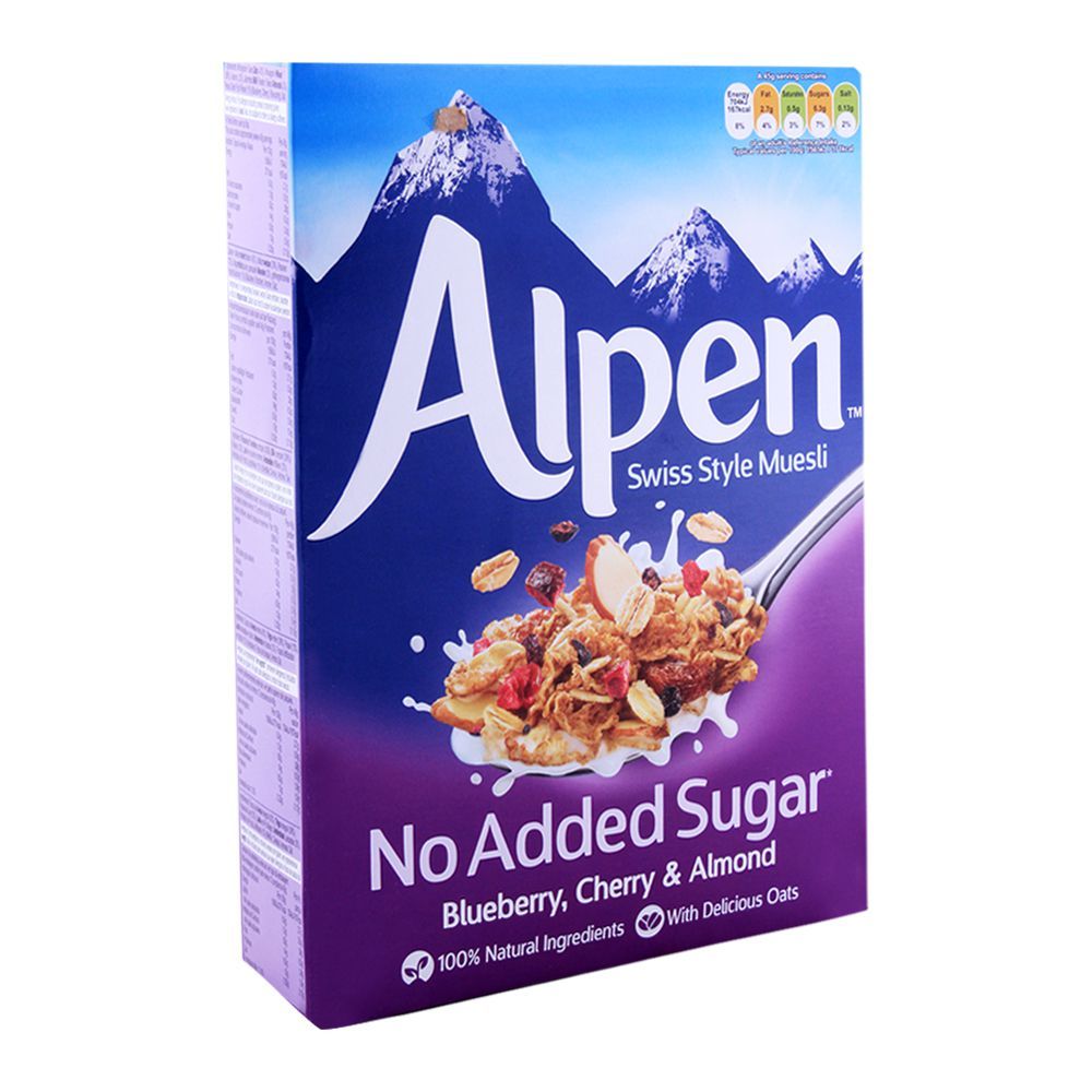 Alpen Blueberry Cherry & Almond Muesli 560g