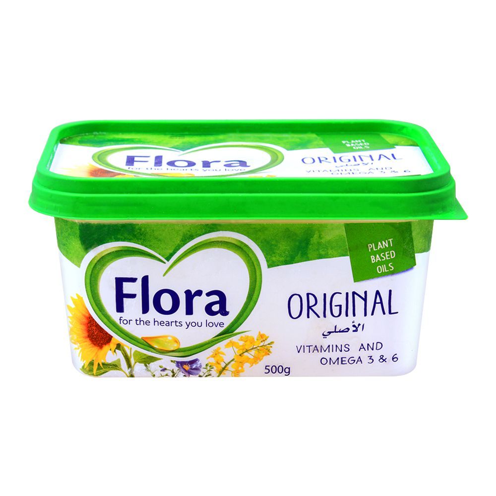 Flora Original Spread, Plant Based Oil, 500g