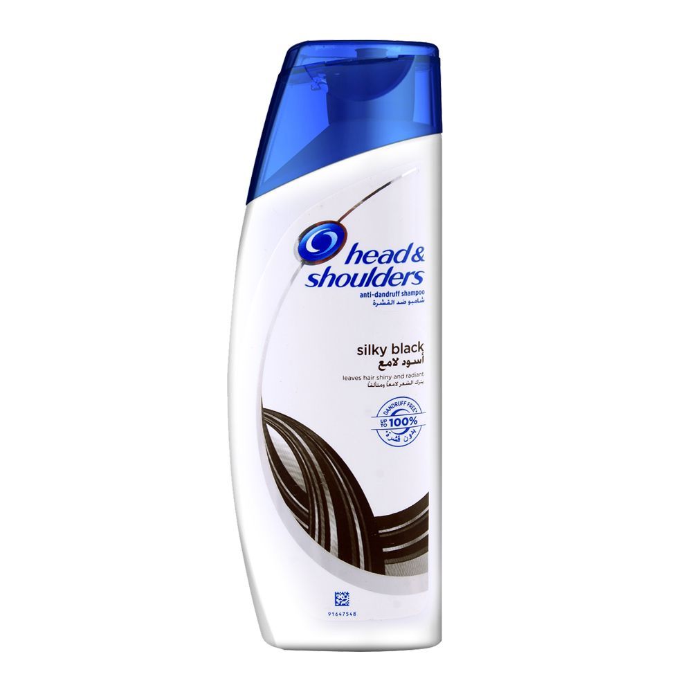 Head & Shoulders Silky Black Anti-Dandruff Shampoo 200ml