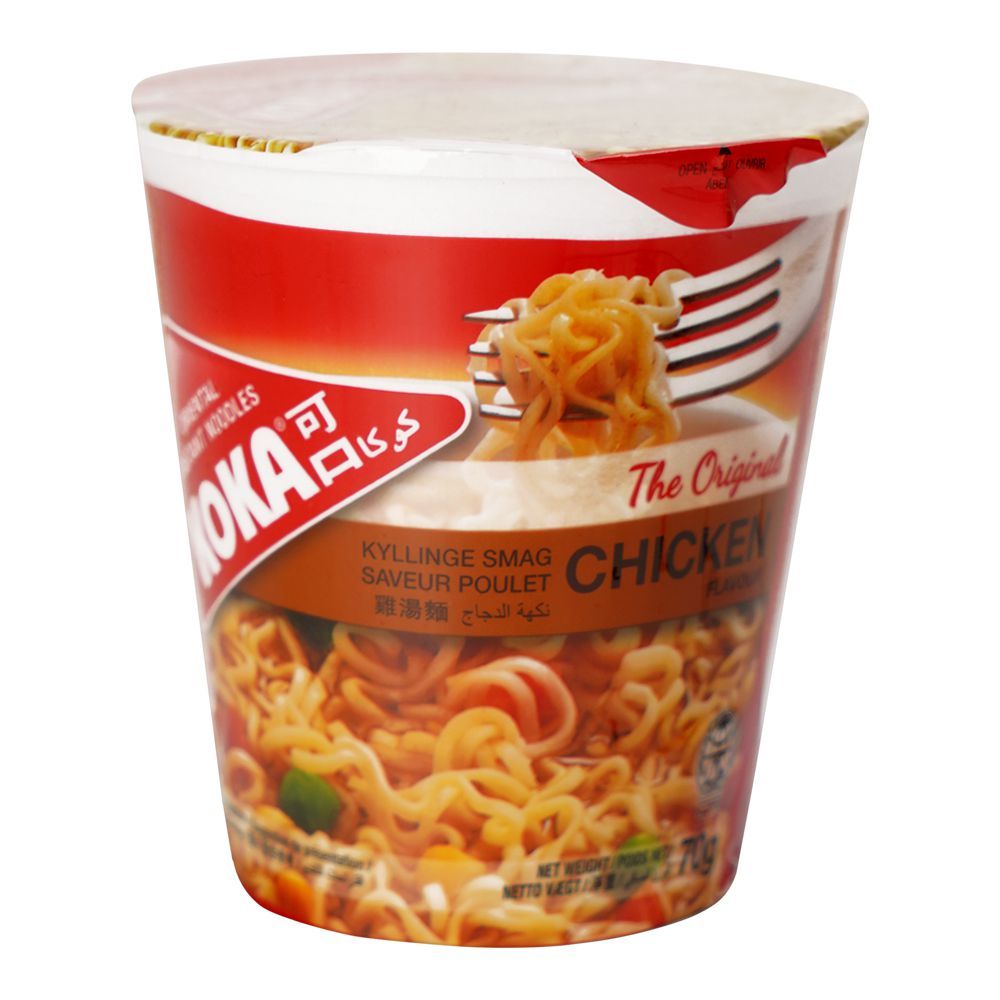 Koka Chicken Noodles Cup, 70g