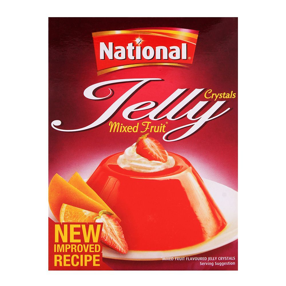 National Jelly Crystal Mixed Fruit 80gm