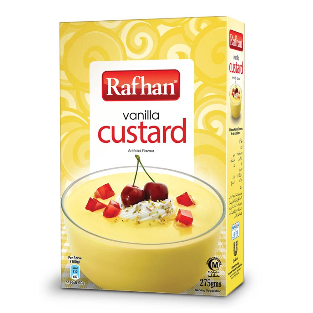 Rafhan Vanilla Custard 275g