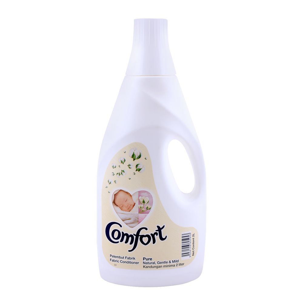 Comfort Fabric Conditioner, Pure Gentle & Mild, 2 Liter