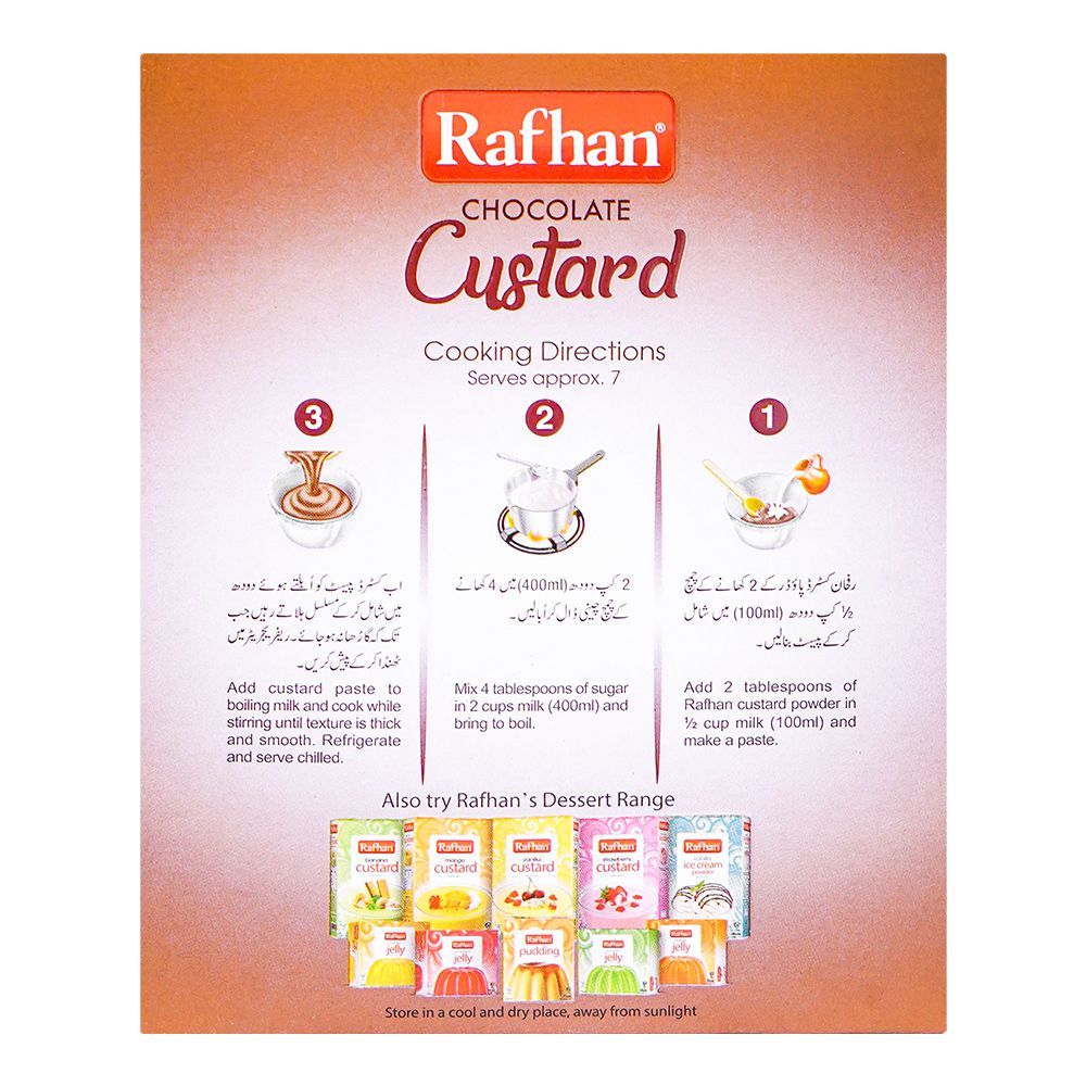 Purchase Rafhan Custard Chocolate, 90g Online at Special Price in ...