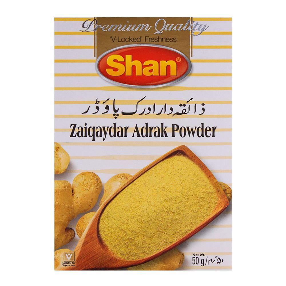 Shan Zaiqaydar Adrak Powder 50gm