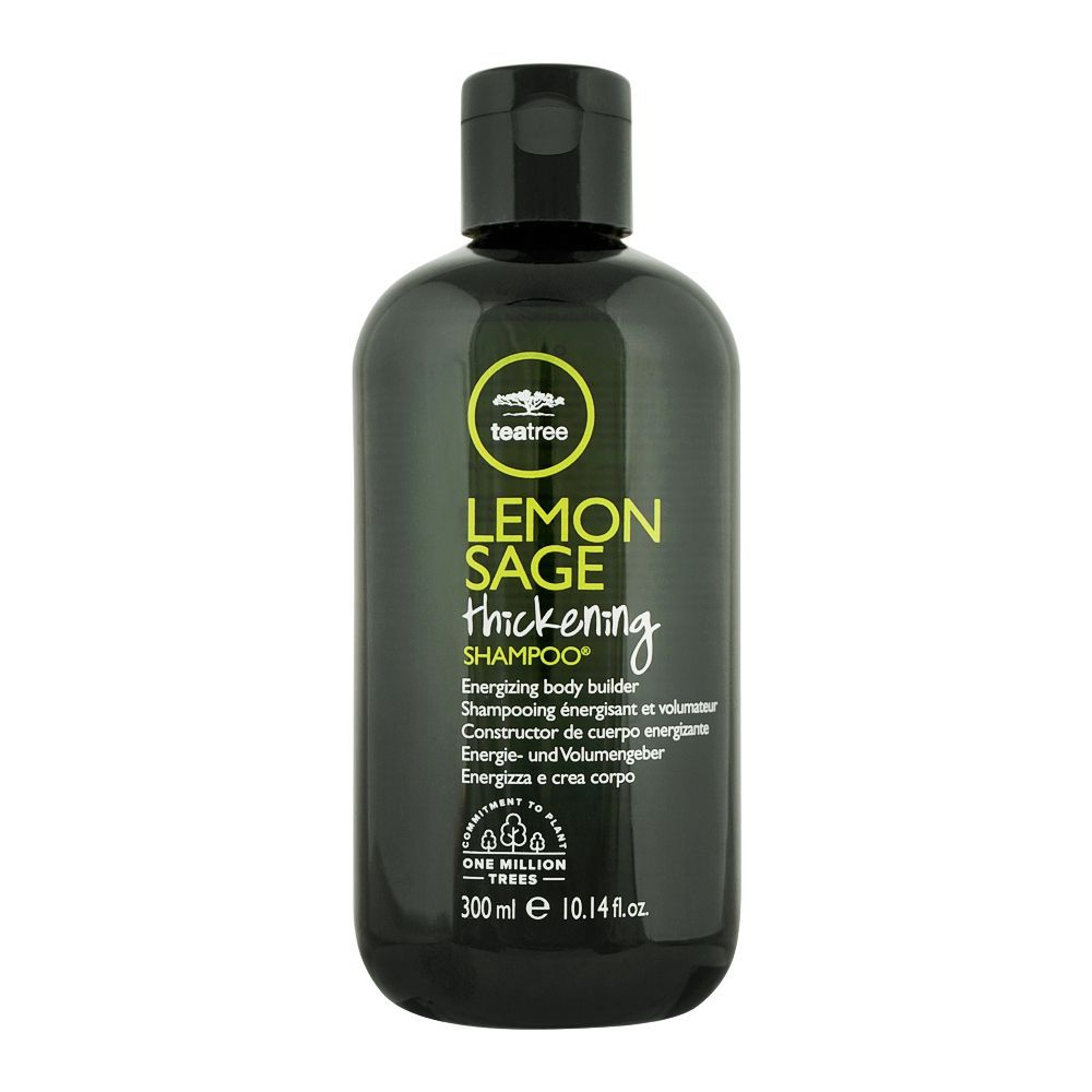 Paul Mitchell Tea Tree Lemon Sage Thickening Energizing Body Builder Shampoo, 300ml