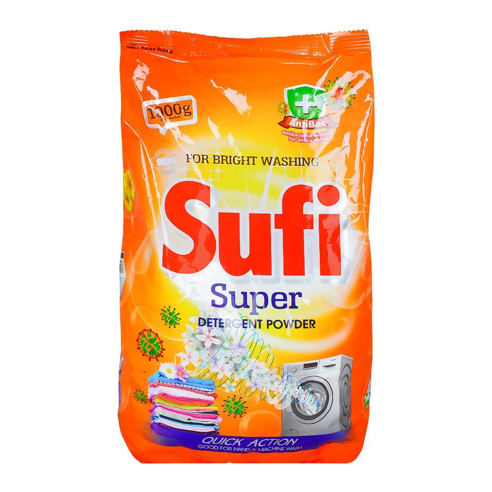 Sufi Super Detergent Powder, 1 KG