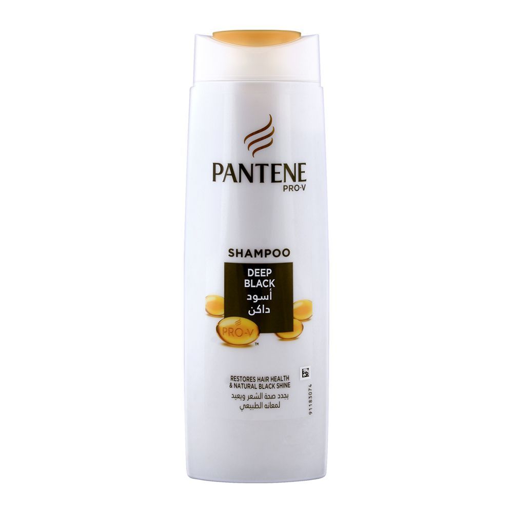 Pantene Deep Black Shampoo 400ml