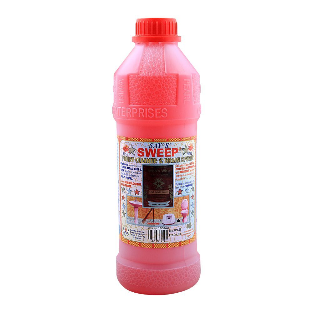 Say's Sweep Toilet Cleaner & Drain Opener 1000ml