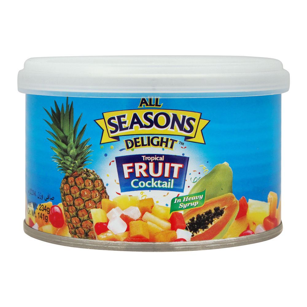 Seasons Delight Tropical Fruit Cocktail, Tin, 234g