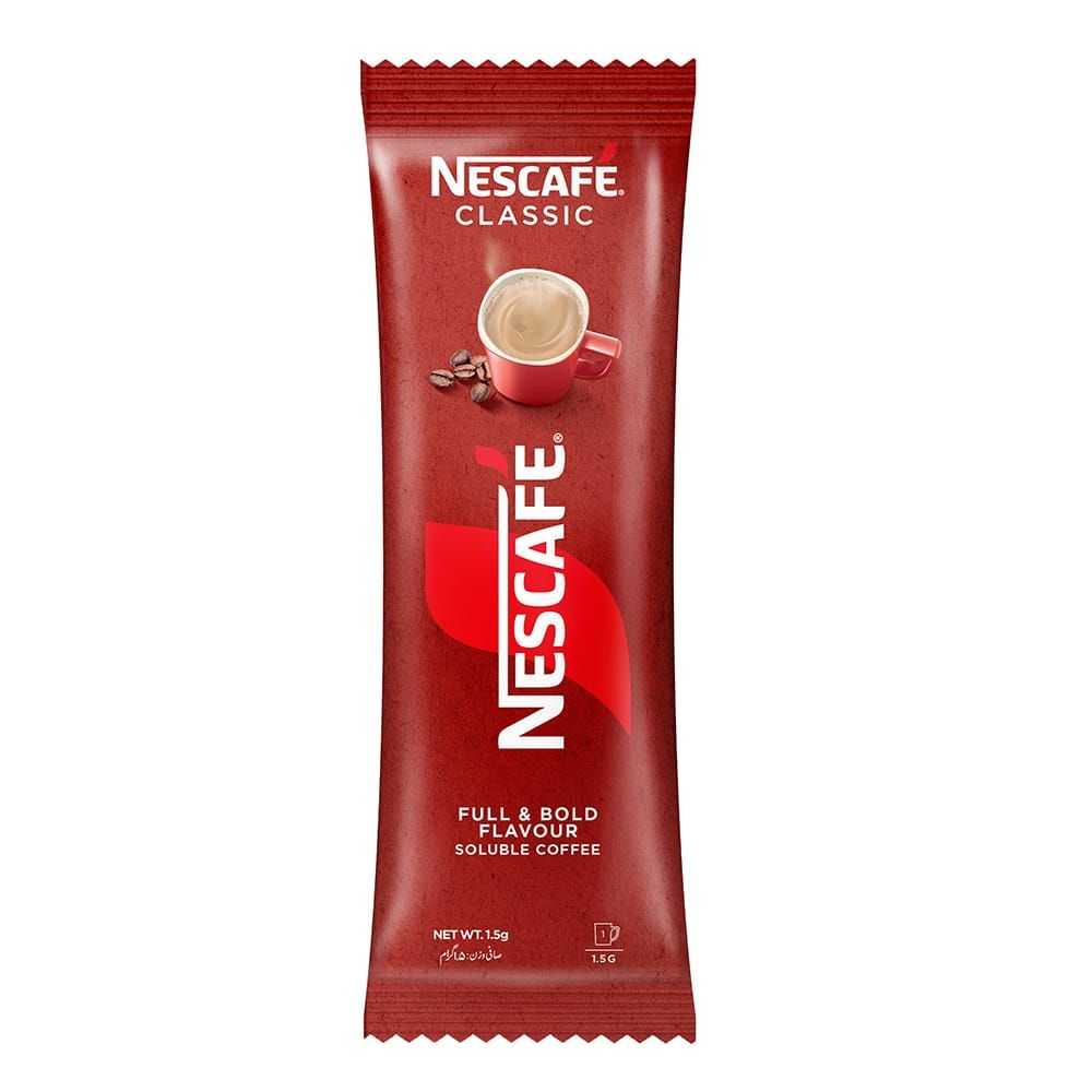 Nescafe Classic Instant Coffee Sachet, 1.5g