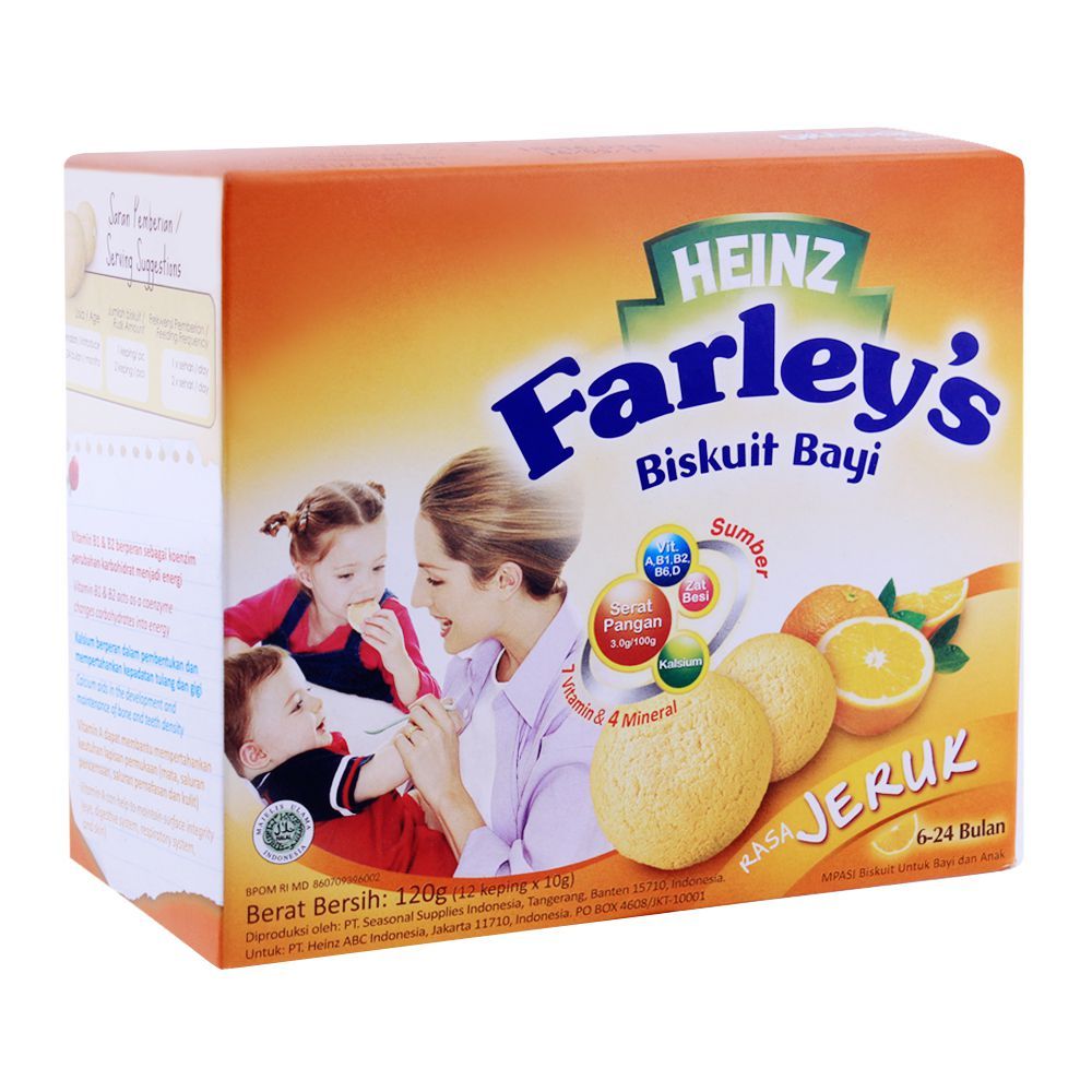 Farley's Rusk Orange 120g