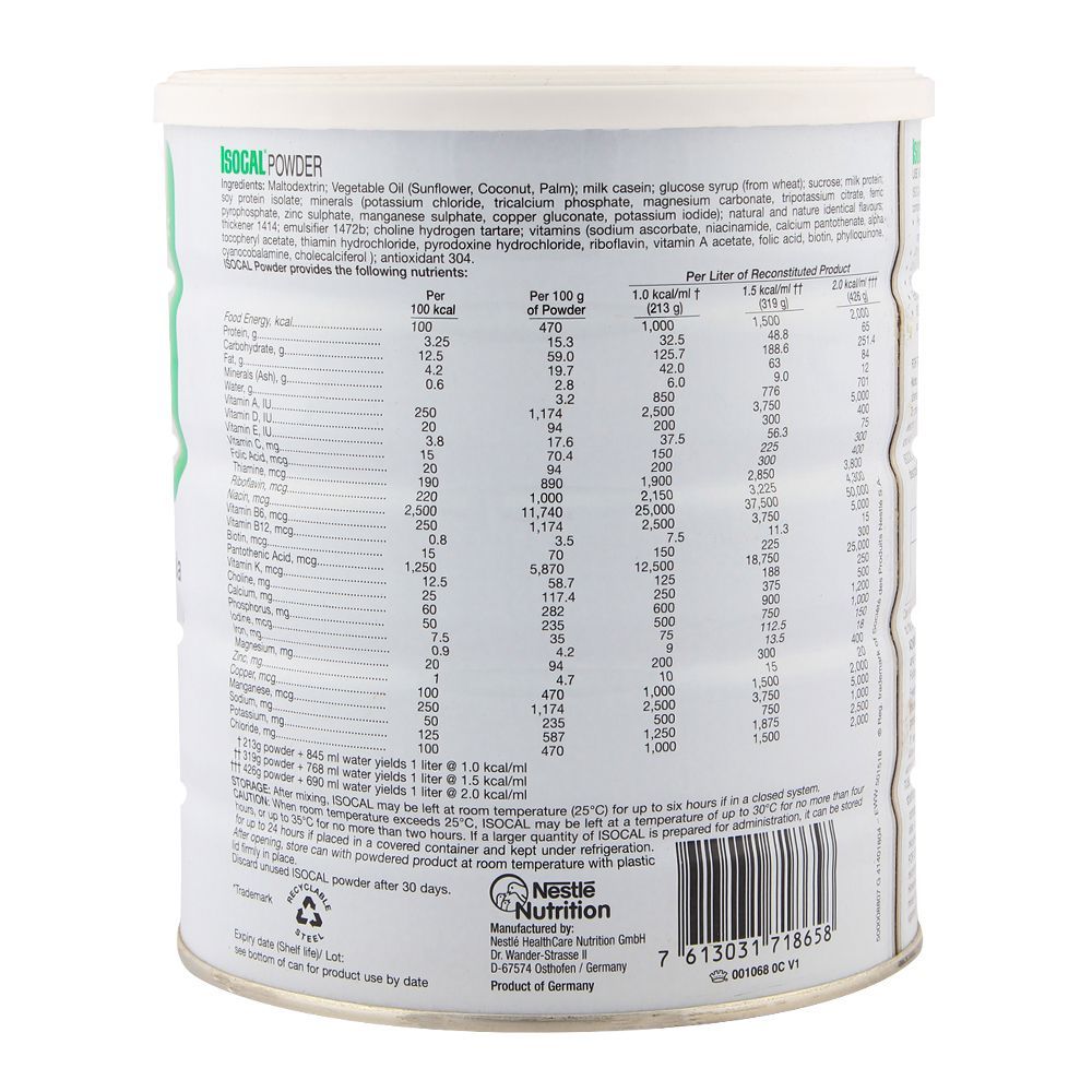 Order Isocal Powder 850gm Online at Best Price in Pakistan - Naheed.pk
