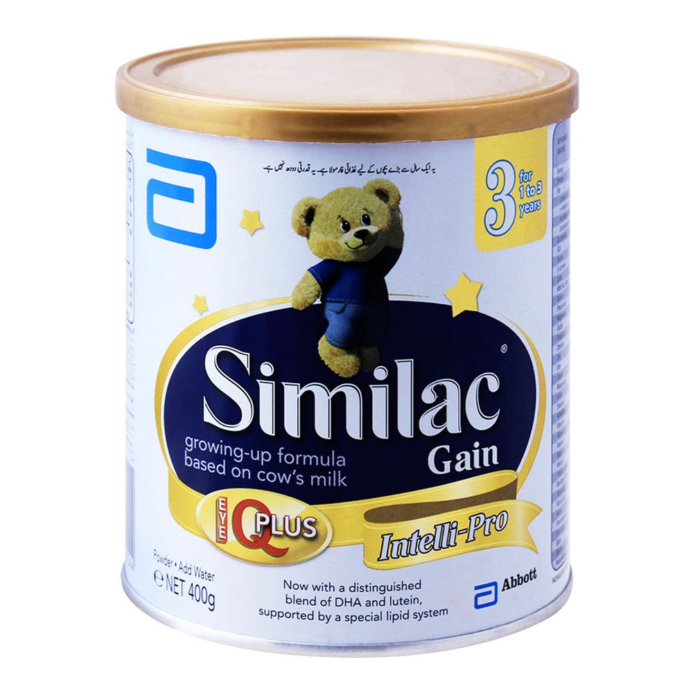 Purchase Similac Gain 3, Growing-Up Formula, 400g Online at
