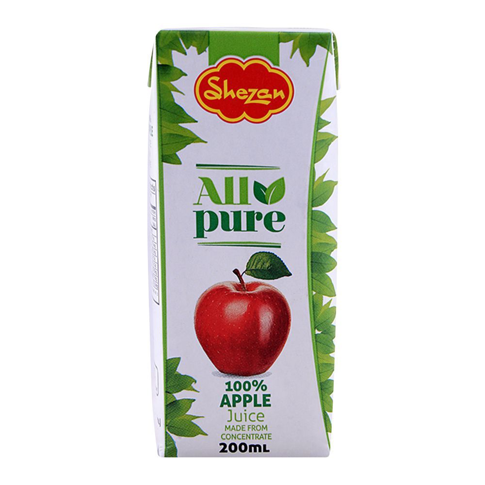 Shezan All Pure 100% Apple Juice, 200ml