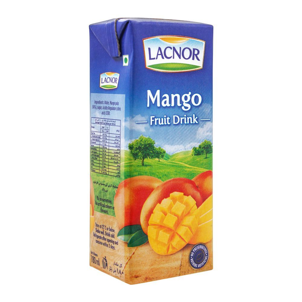 Lacnor Mango Nectar, 180ml