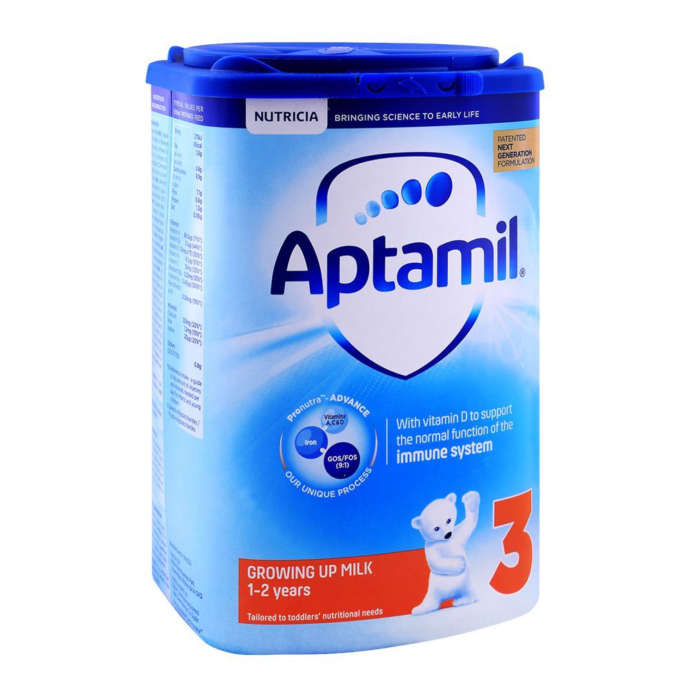 Order Aptamil Growing Up Milk 3, 800gm Online at Special Price