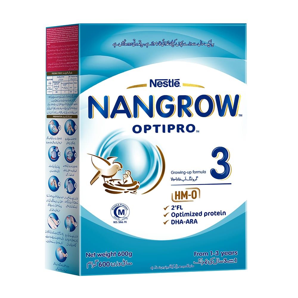 Nestle NAN Grow Optipro, Stage 3, Growing-Up Formula, 600g