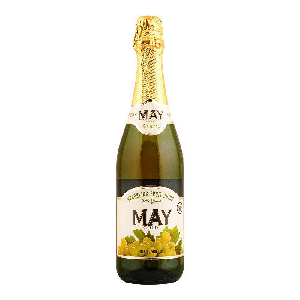 May Gold White Grape Sparkling Juice, 750ml