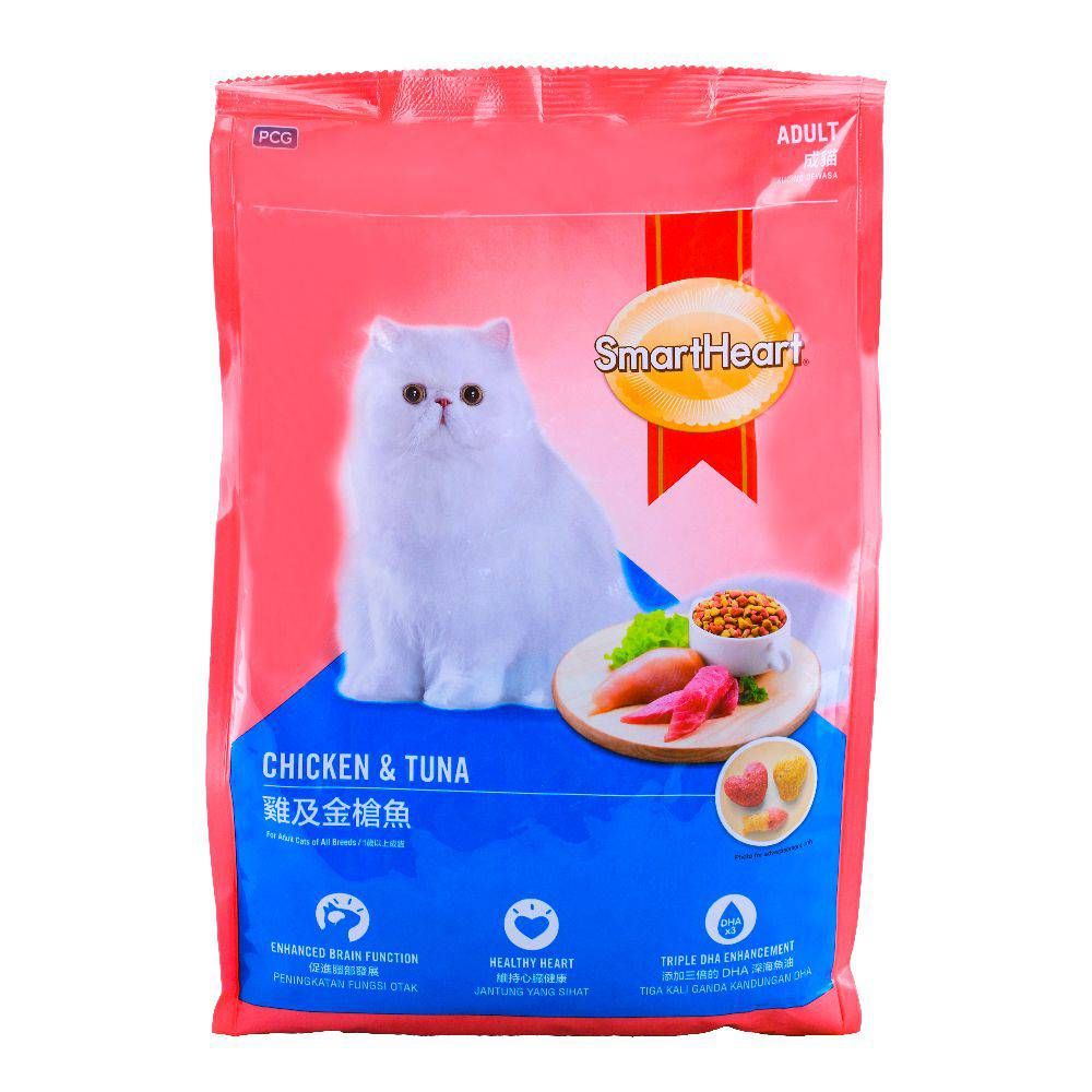 SmartHeart Adult Chicken & Tuna Cat Food 1.4 KG