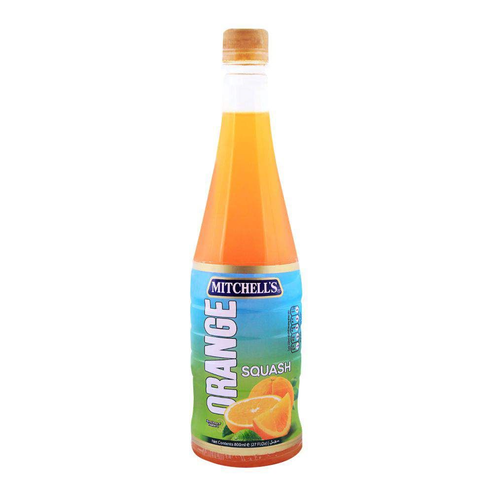 Mitchell's Orange Squash 800ml