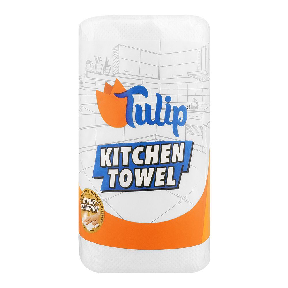 Rose Petal Tulip Kitchen Towel Roll