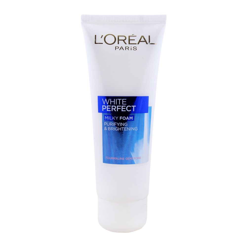 L'Oreal Paris White Perfect Milky Foam, Purifying & Brightening, 100ml