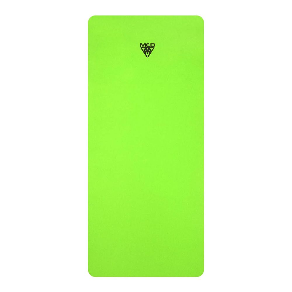 MCD EVA Yoga Mat - 8mm/10mm/12mm Thick, Non-Slip, Green