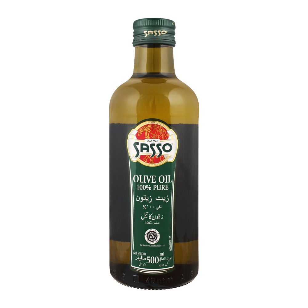 Sasso Olive Oil, Bottle, 500ml