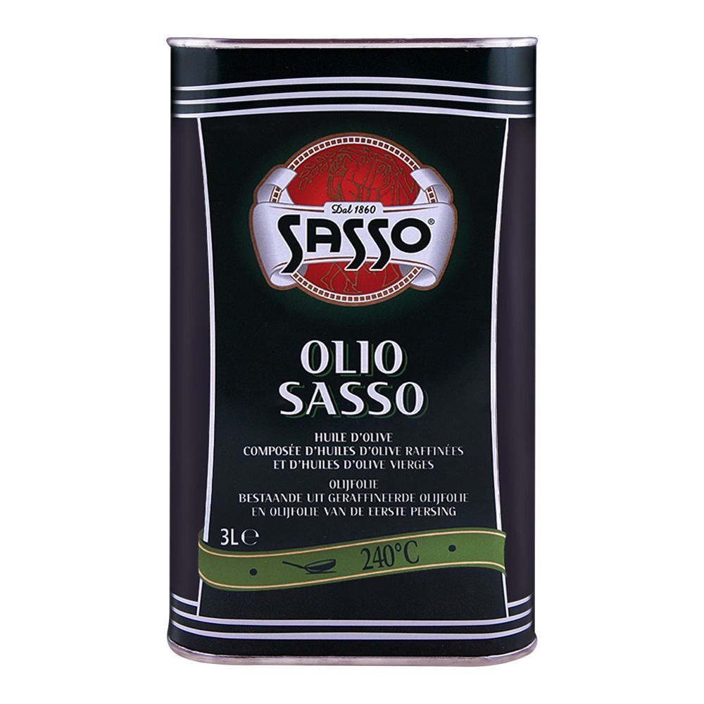 Sasso Olio 3000ml Tin