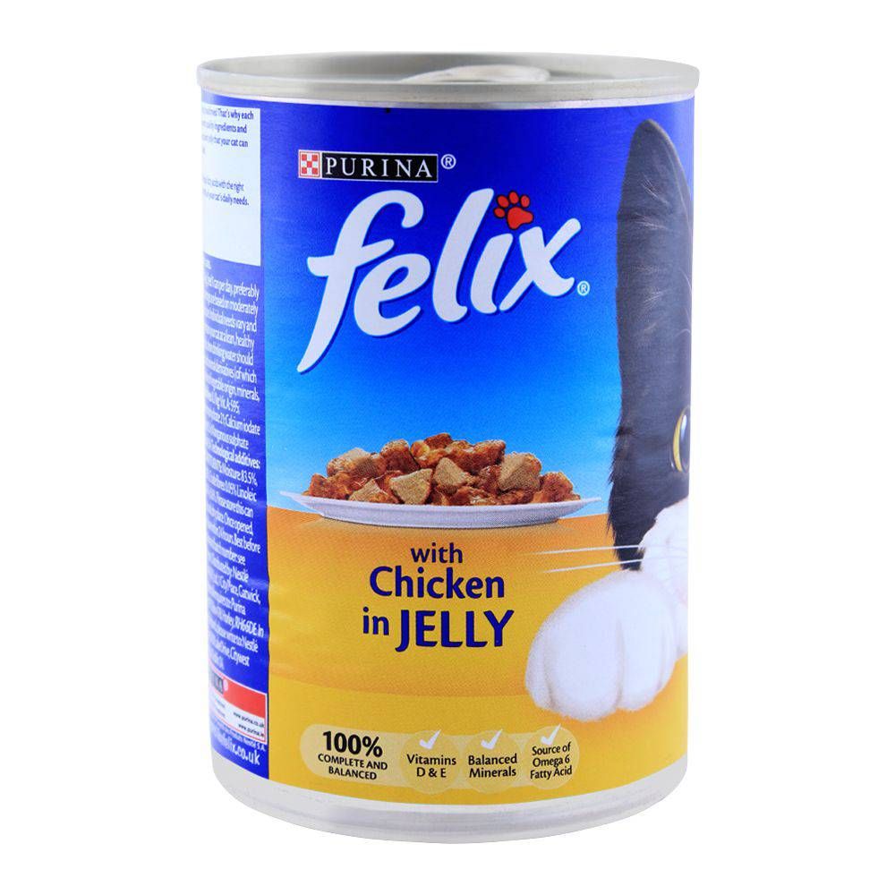 Order Felix Chunks With Chicken In Jelly Cat Food, Tin, 400g
