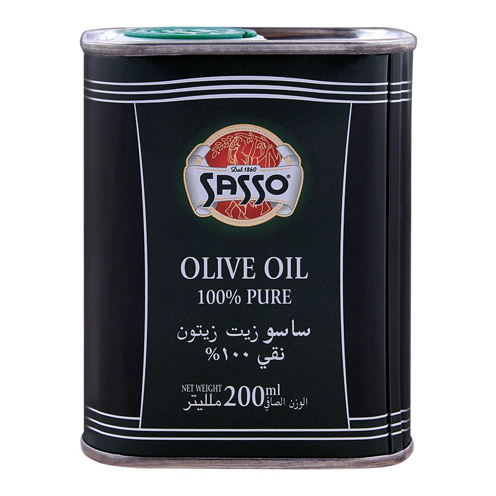 Sasso Olive Oil 200ml Tin